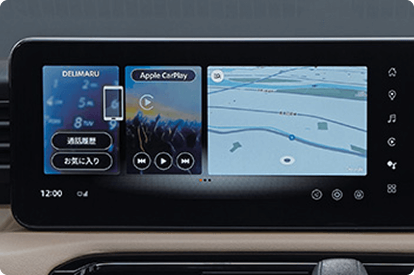 Google搭載！12.3インチ+7インチ一大型ディスプレイ