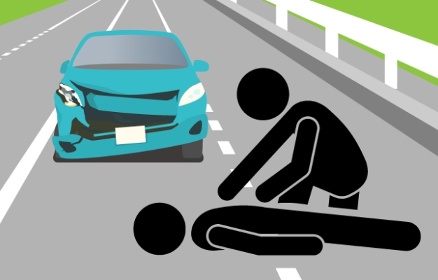 けが人を救護する(救急車119)