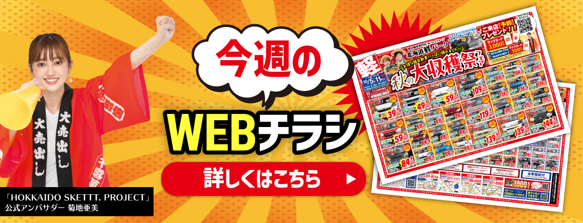今週のWebチラシ