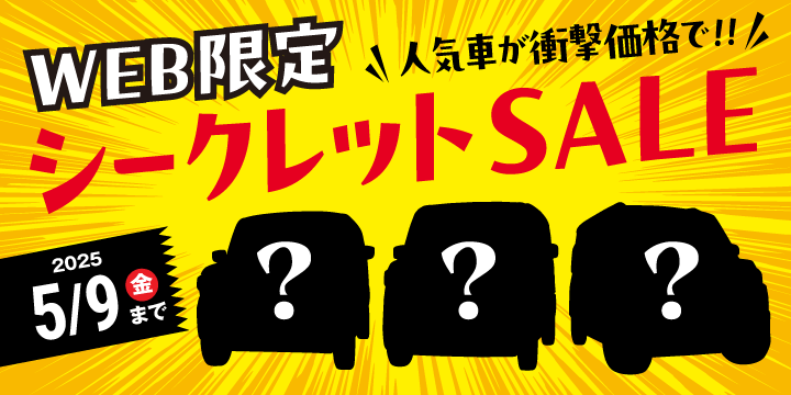 Web限定シークレットセール