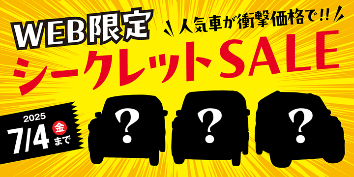 Web限定シークレットセール