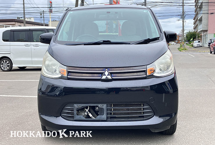 三菱 ekワゴン M（オーディオ・ドラレコ付） ブラック 車台No190
