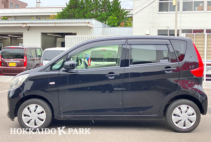 三菱 ekワゴン M（オーディオ・ドラレコ付） ブラック 車台No190